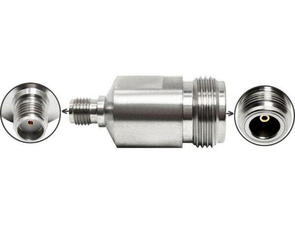 High Frequency N Female to SMA Female Adapter