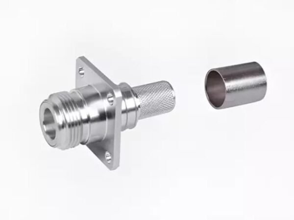 N F 4H Panel Mount CRIMP for LMR400/RG8/RG11/RG213/RG393 Cable