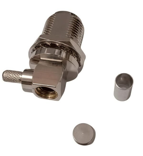 N F BH RA Solder for RG58/RG142/LMR195/LMR 200 Cable