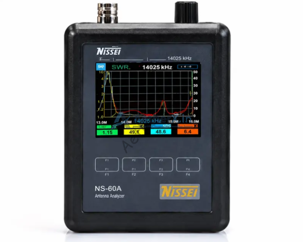 NISSEI NS-60A Antenna Analyser | HF Antenna Analyzer for SWR & Impedance Measurement